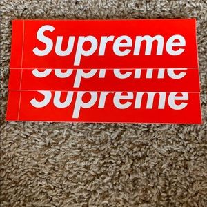 Supreme stickers